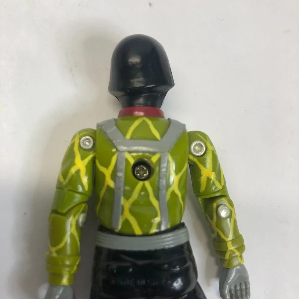 GI Joe Cobra Python Trooper Action Figure 1989 With File Card & Weapon - Picture 11 of 15